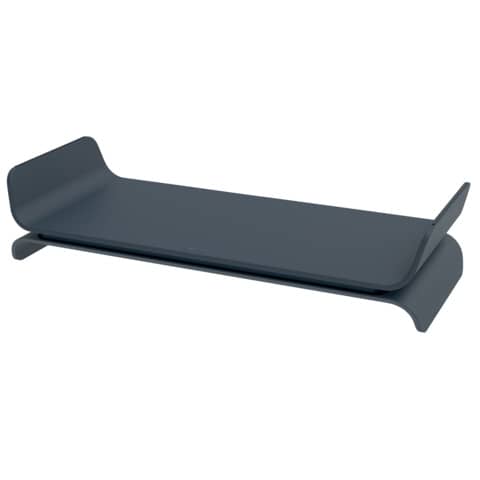 Supporto per monitor regolabile a 2 altezze Leitz Ergo grigio scuro - 209x112x438 mm - 65040089
